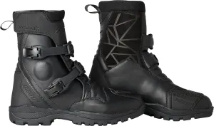 Adventure-X Mid WP Motorcycle Boots, 10.5, Black