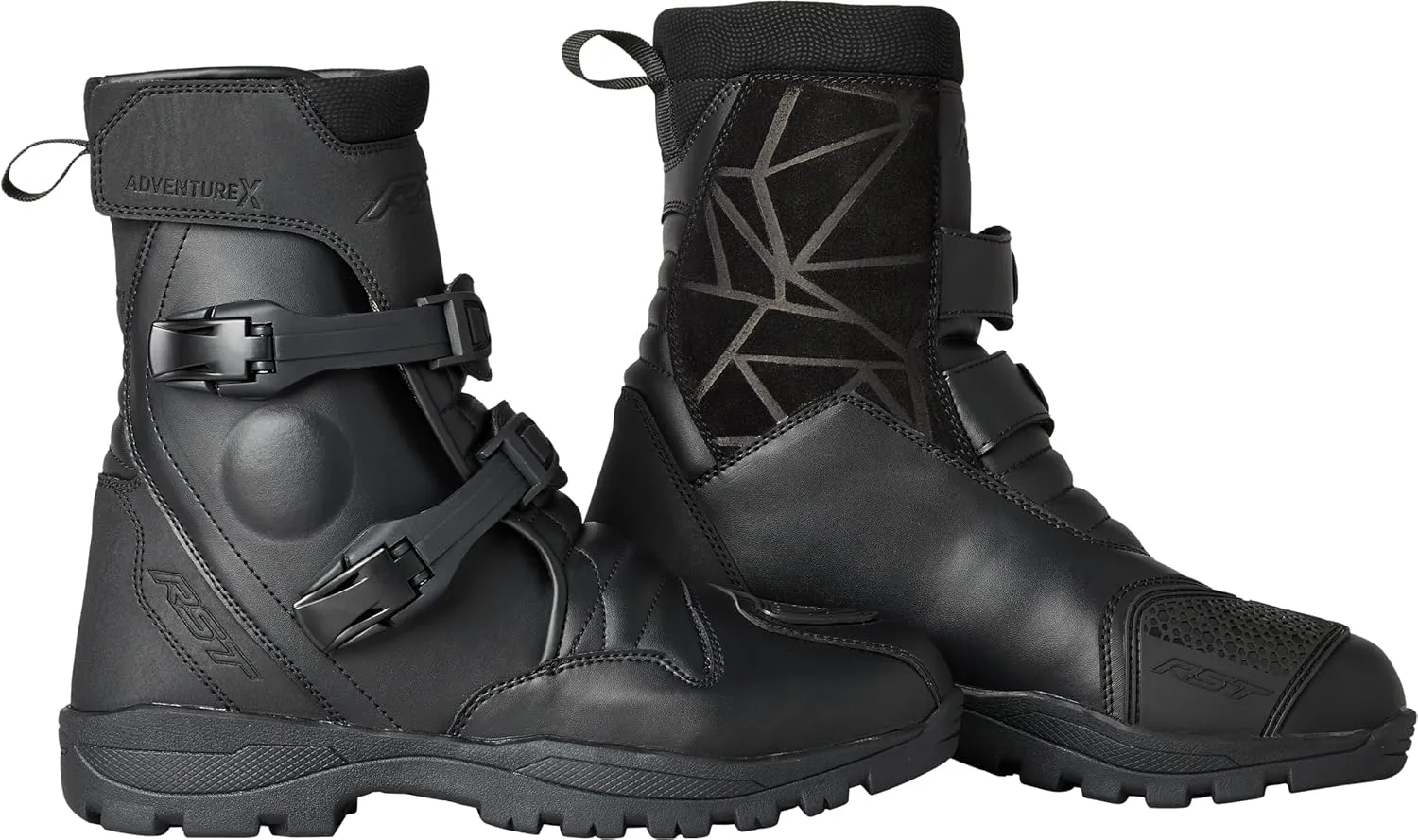 Adventure-X Mid WP Motorcycle Boots, 10.5, Black