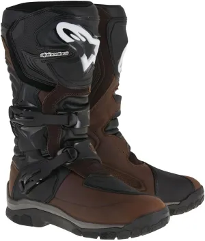 Alpinestars Men's Corozal Adventure Drystar Boots BRN Oiled Leather Sz 09