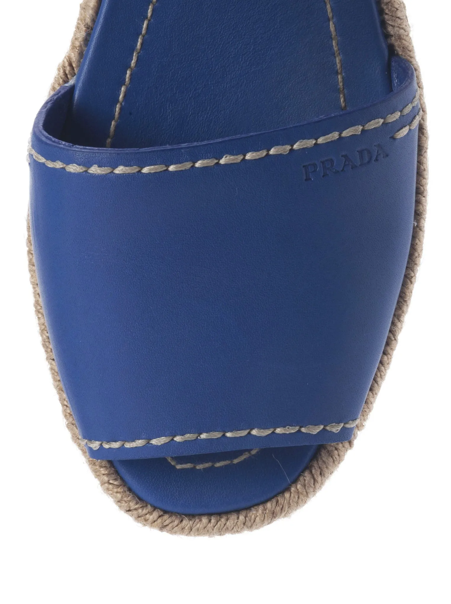 Ankle-Strap Espadrilles - Blue