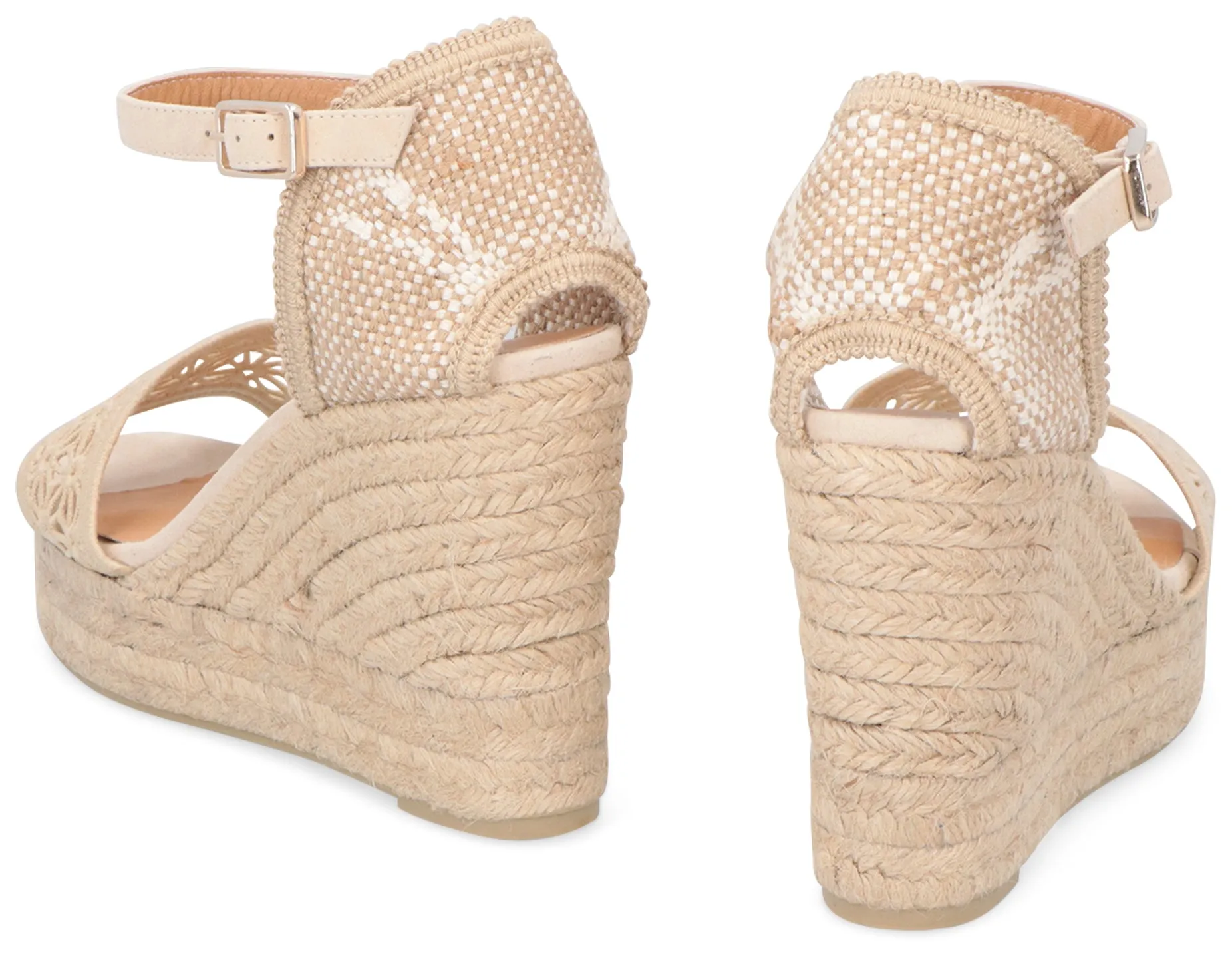 Balbina jute wedge espadrilles