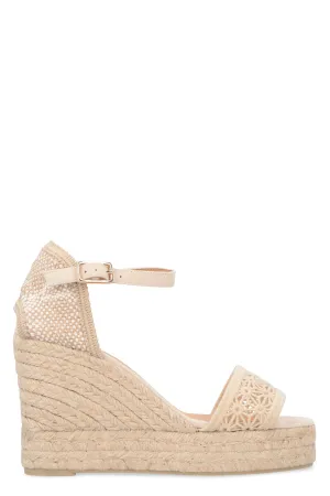 Balbina jute wedge espadrilles