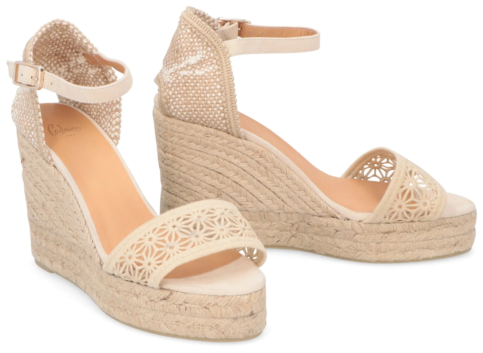 Balbina jute wedge espadrilles