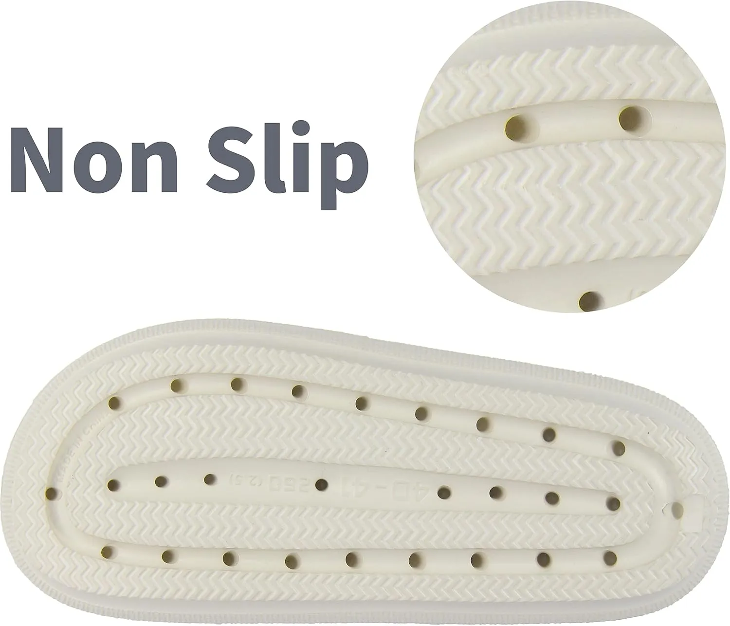 BenSorts Pillow Sandals for Women Men Thick Sole Adjustable Buckles EVA