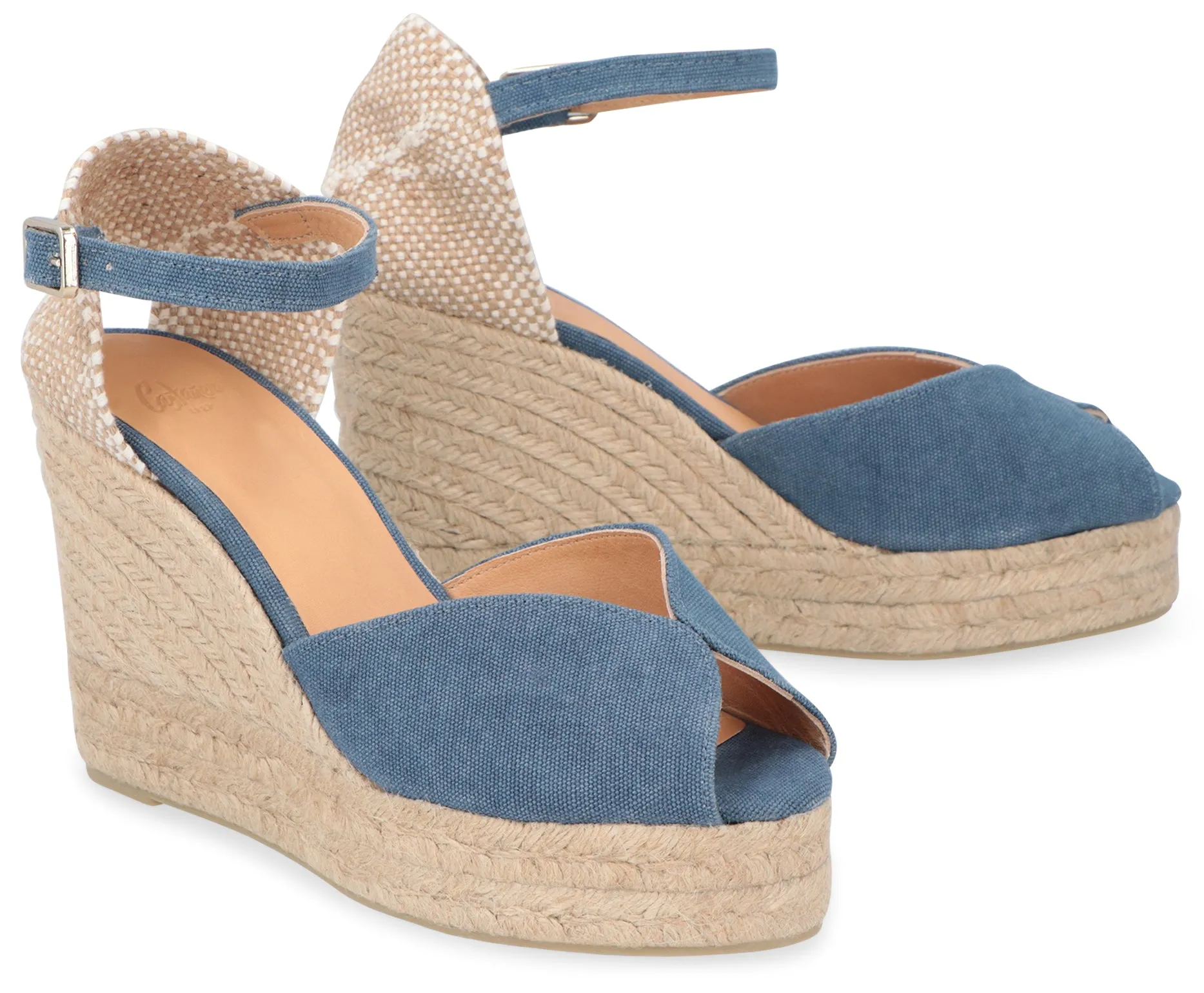 Bianca jute wedge espadrilles