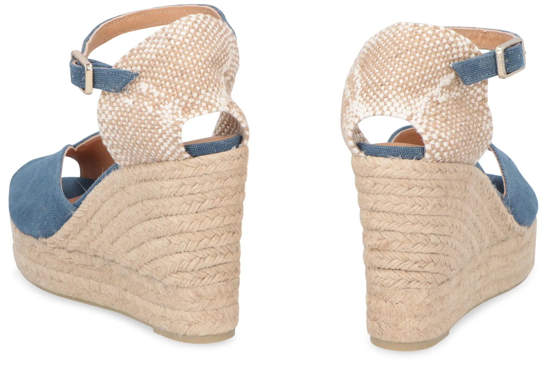 Bianca jute wedge espadrilles