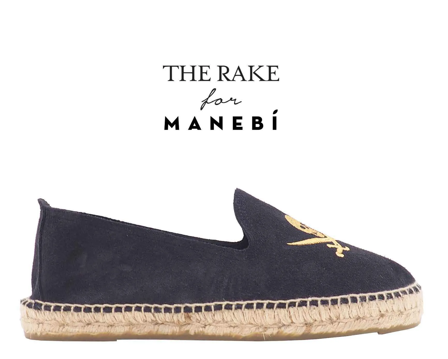 Blue x - Hamptons Ergonomic Rake Secure checkout - with The Skull Gold Manebí