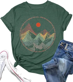 Christian Tshirts Women Be The Light Shirts Religious Tees Casual Faith Short Sleeve Tops