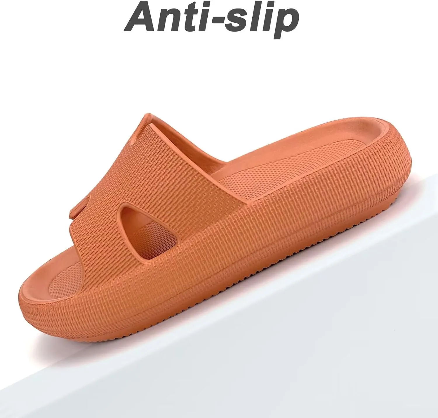 Cloud Pillow Recovery Slides for Women,Womens H-starp Platform Comfortable Memory Foam Arch Support Sandals,Waterproof EVA Cushioned Cushion Slippers for Beach Shower Bathroom Pool