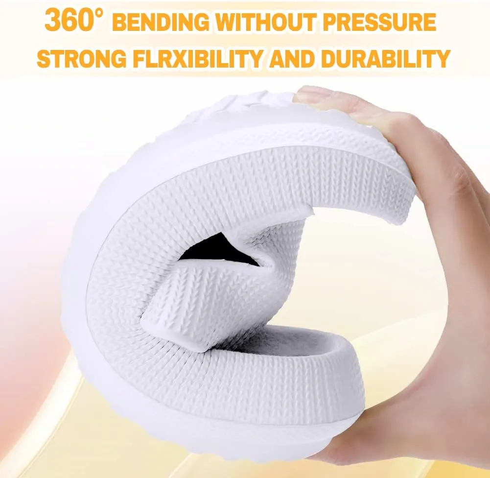 Cloud Slides for Kids, Girls Boys Pillow Slippers Shower Bathroom, Comfort Non-Slip Thick Sole Slippers Summer Beach Shoes for Little Kid/Big Kid