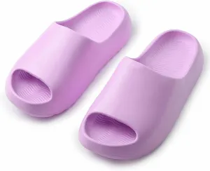 Cloud Slides for Women Men Kids,Unisex EVA Soft Recovery Slides,Thick Sole Open Toe Toddler Boys Girls Beach Slippers Shower Shoes Outdoor&Indoor House Slippers