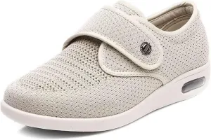Comfortable Mesh Shoes, Adjustable Walking Shoes for Elderly Arthritis Middle-Aged and Old-Aged Big Size Mum and Dad Shoes Casual Shoes