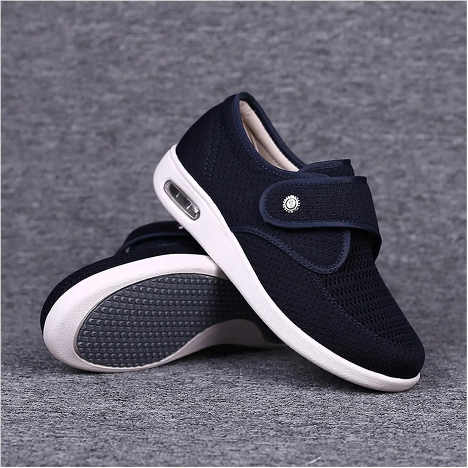Comfortable Mesh Shoes, Adjustable Walking Shoes for Elderly Arthritis Middle-Aged and Old-Aged Big Size Mum and Dad Shoes Casual Shoes