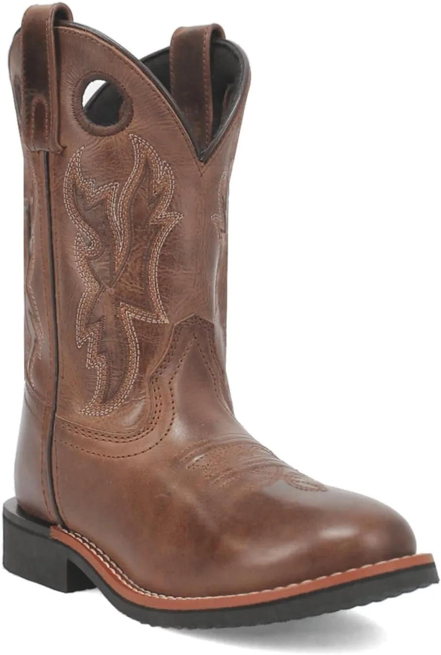 Dan Post Boots Kids Boys Lil' Dawson Round Toe Casual Boots Mid Calf - Brown
