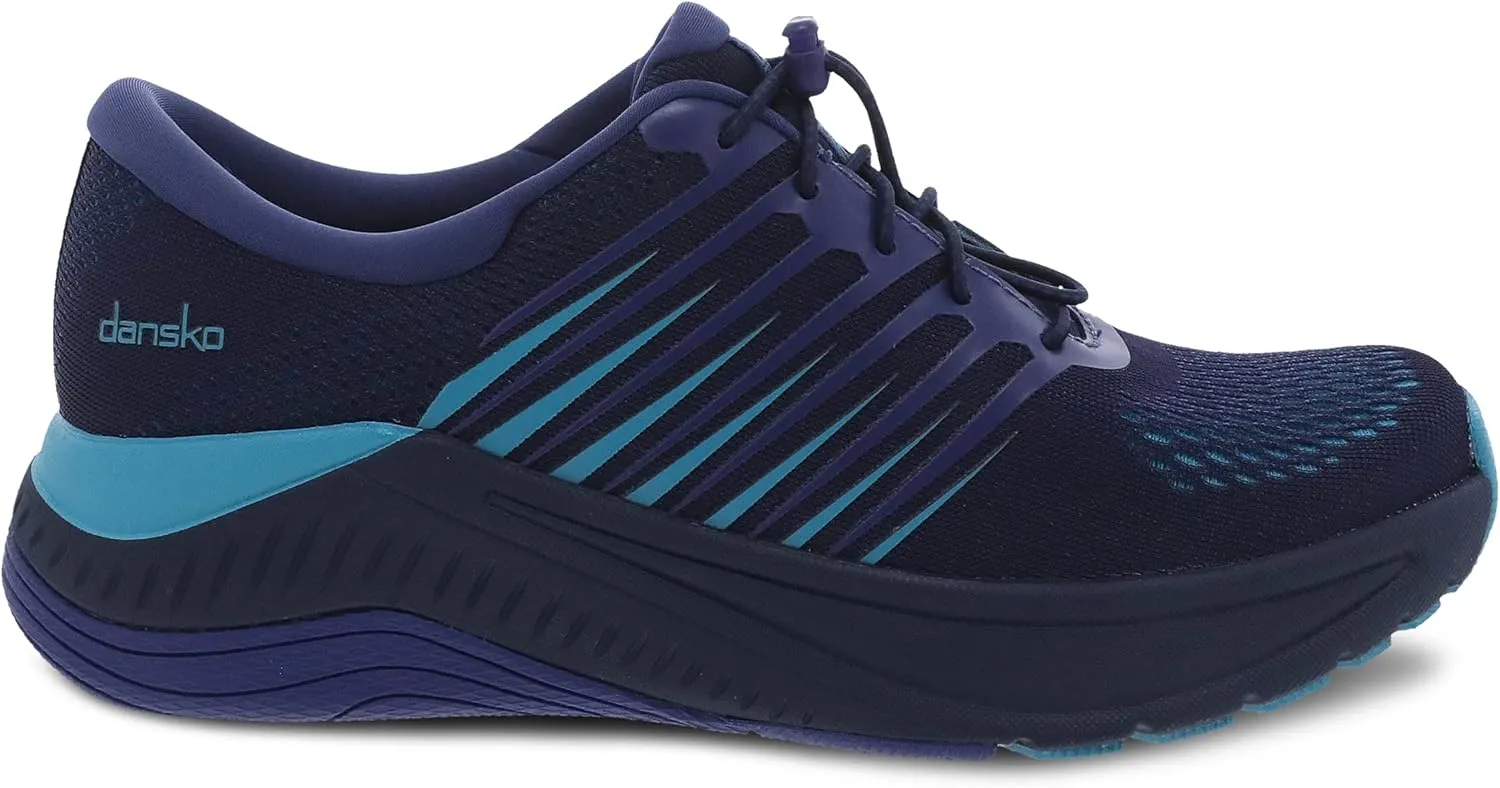 Dansko Penni Walking Sneakers for Women - Comfortable, Breathable Walking Shoes with Arch Support - Stain Resistant Sneakers with Lightewight Rubber Outsole - Great for Healthcare Workers