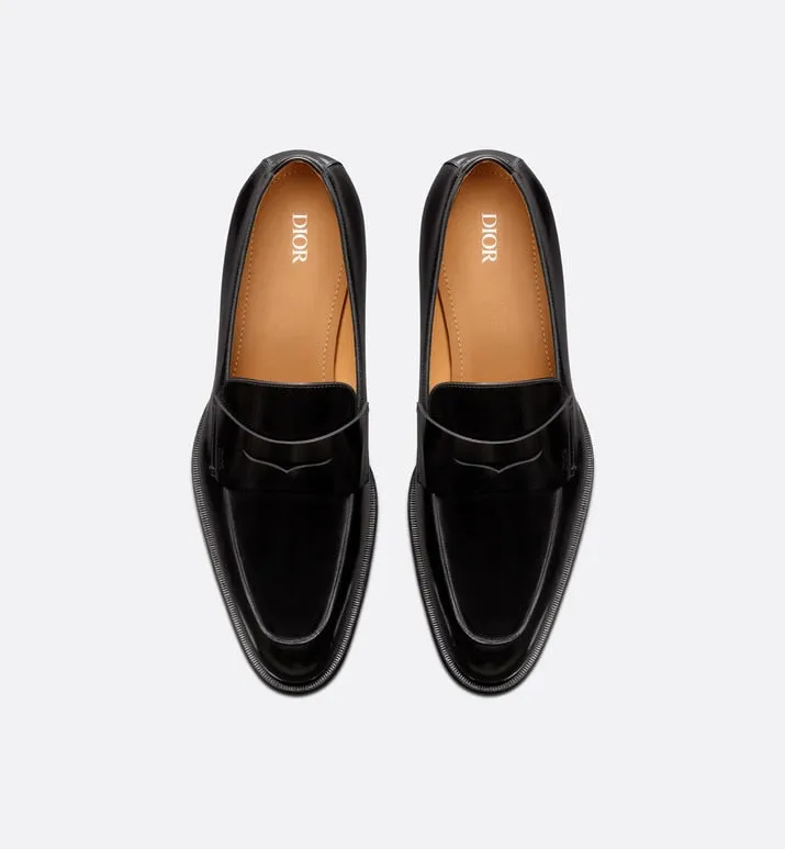 Dior Timeless Loafer • Black Polished Calfskin