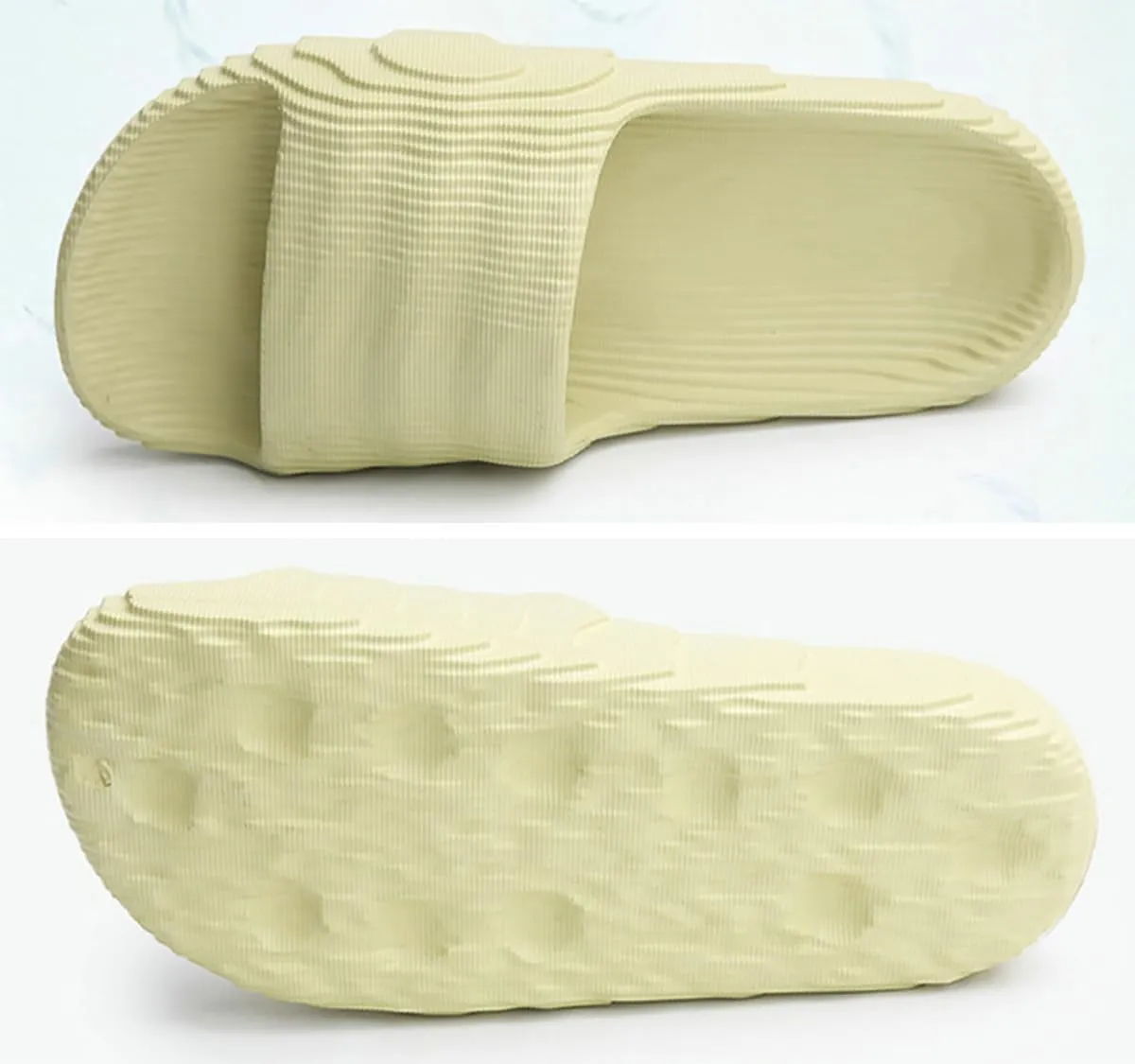 Epsion Summer Pillow Sandals Slides for Women Men Casual Platform Bath Shower Slipper Shoes EVA Non-Slip Indoor Outdoor