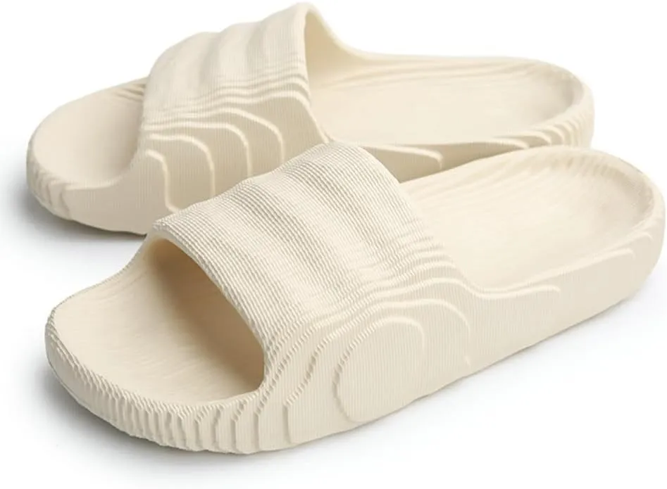 Epsion Summer Pillow Sandals Slides for Women Men Casual Platform Bath Shower Slipper Shoes EVA Non-Slip Indoor Outdoor