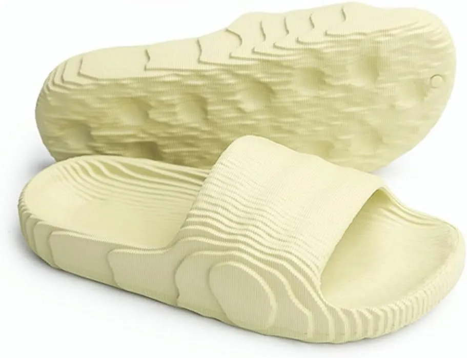 Epsion Summer Pillow Sandals Slides for Women Men Casual Platform Bath Shower Slipper Shoes EVA Non-Slip Indoor Outdoor