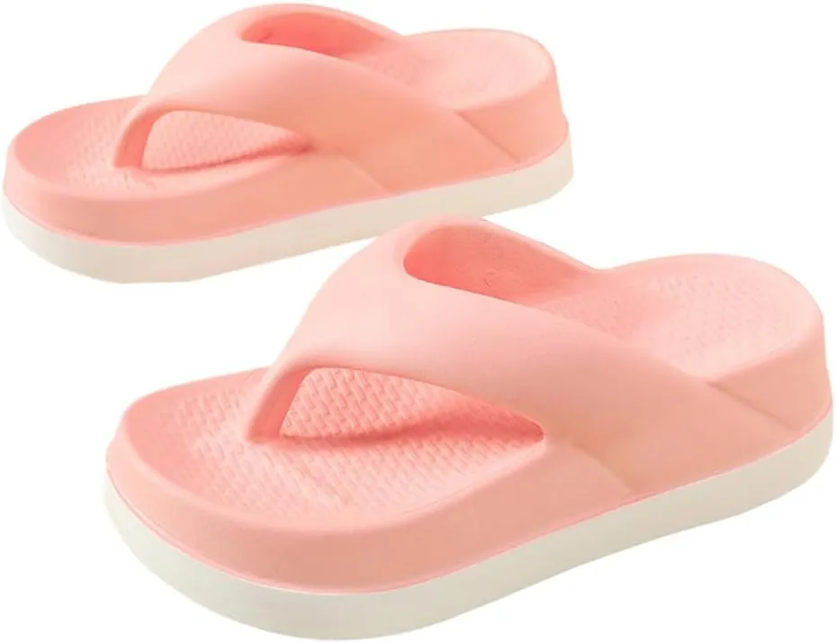 Epsion Women's Cloud Flip Flops Sandals Platform Slide Casual Beach Thong Sandals Walking Non-slip Slipper Shoes Outdoor