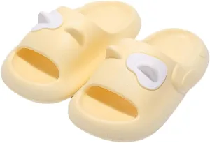 Epsion Women's Pillow Sandals Slides Cloud Cute Cartoon Bath Pool Gym Shower Slipper Lightweight EVA Anti-Slip Shoes