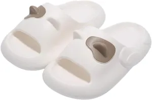 Epsion Women's Pillow Sandals Slides Cloud Cute Cartoon Bath Pool Gym Shower Slipper Lightweight EVA Anti-Slip Shoes