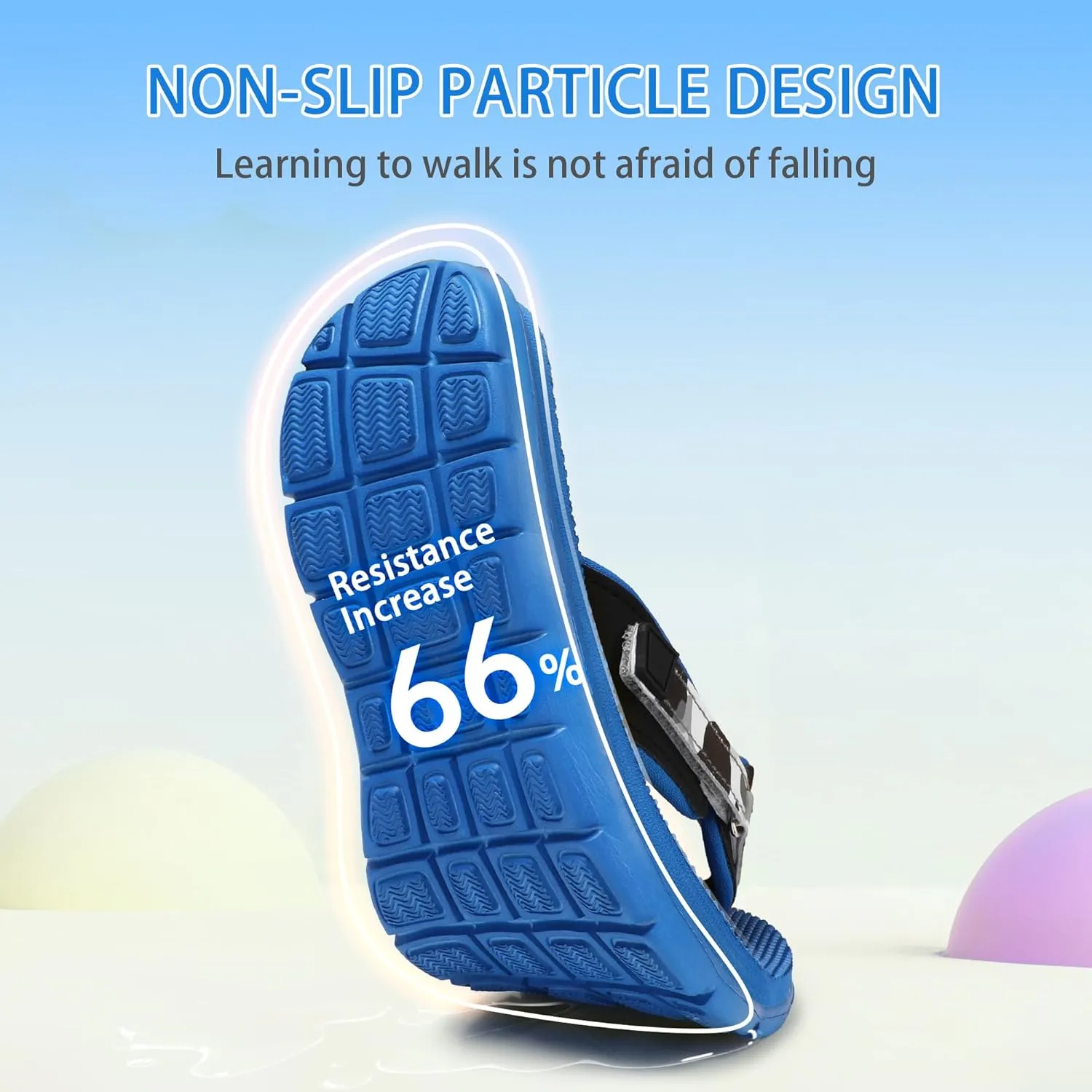 Flip Flops Girls Sandals Boys Unisex Summer Beach Non Slip Little/Big Kid Outdoor & Intdoor