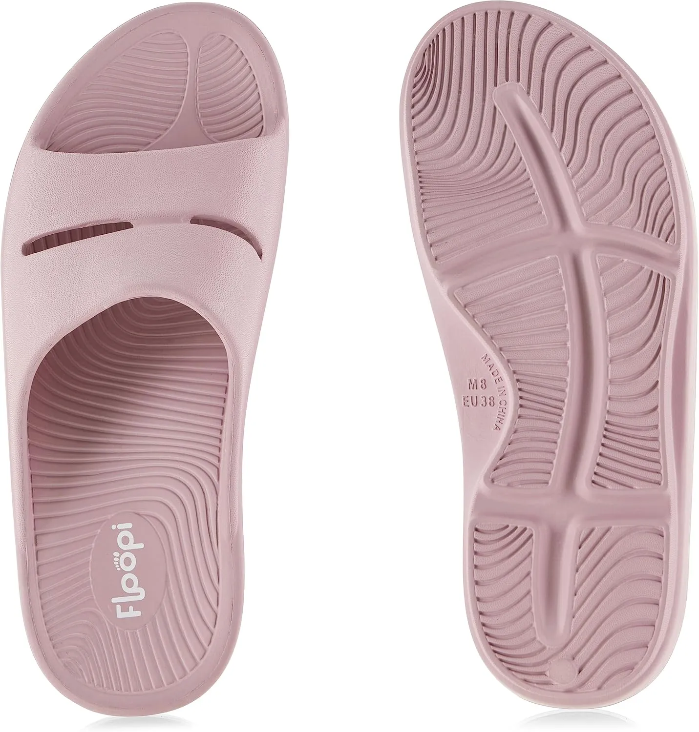 Floopi Womens Sandals LightWeight Thong Sandal for Women Ladies Sport Sandal with Arch Support, Waterproof Beach Flip Flops for Women