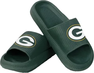 FOCO NFL Womens NFL Team Logo Ladies Pillow Slides Sandals