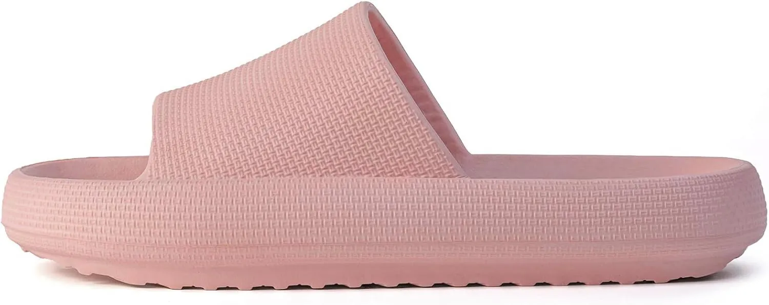 Happy Lily Cloud Slides for Women, Slippers for Men, Womens Sandals, Pillow Slides Shower Shoes House Slippers Beach Sandals Casual Summer