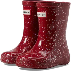 HUNTER Unisex-Child Original First Classic Giant Glitter Rain Boot