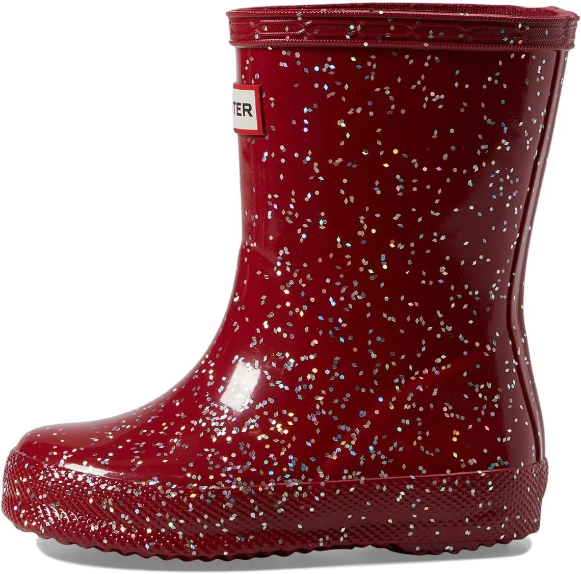 HUNTER Unisex-Child Original First Classic Giant Glitter Rain Boot