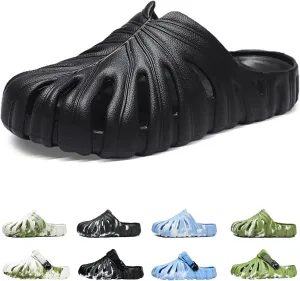 Jfxgjuv Monstera Slippers, Monstera Leaf Slippers, New Adult Anti-Slip Monstera Slippers, Monstera Slides Sandals Shoes for Women Men