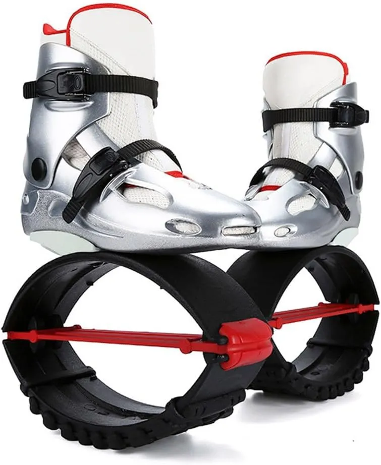 Kangaroo Jumping Shoes, Non-Slip Wear-Resistant Sports Fitness Bouncing Jump Shoes Suitable, 35-37 EU, Foot Length 8.9-9.3in/22.5-23.5cm