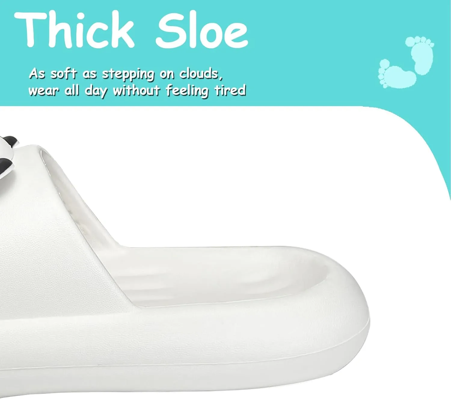 Kids Cloud Slides Boys & Girls Toddler Little Kids Slides Slipper Garden Beach Pool House Slides Comfy Non Slip Thick Sole Shower Sandals