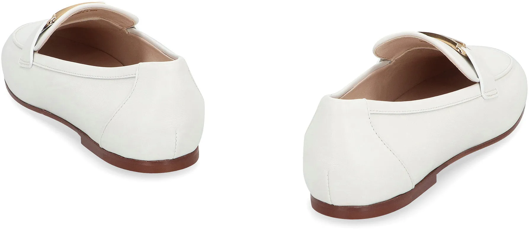 Leather loafers