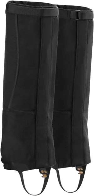 Leg Gaiters Ultra Outdoor Leggings, Waterproof Hiking Gaiters with Upgraded Rubber Foot Strap, Adjustable Snow Boot Prevent Snake Bites Gaiters (Color : Black, Size : Medium)