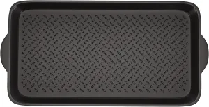 Matace 1 Pack Rubber Small Boot Tray for Entryway,Boot Mat,Shoe Tray,Shoe Mat for Indoor and Outdoor Use, 27.95"x 15.74"