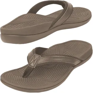 Men's Flip flops Orthotic Arch Support Sandals, Recovery Supportive Flip flop Slides for Plantar Fasciitis Heel Spur Flat Feet Pain Relief, Non-Slip Sandal Comfort Walking