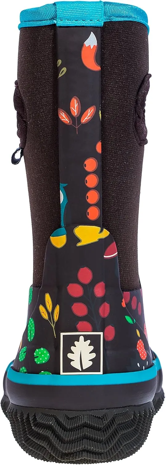 OAKI Kid's Neoprene Rain Boots, Snow Boots, Muck Boots