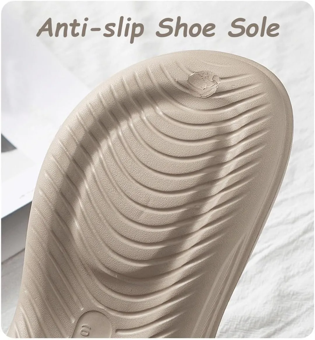 Pillow Arch Support Flip Flops For Women, Non-Slip Soft Comfortable Walking Platform Sandals, Orthopedic Beach Slippers