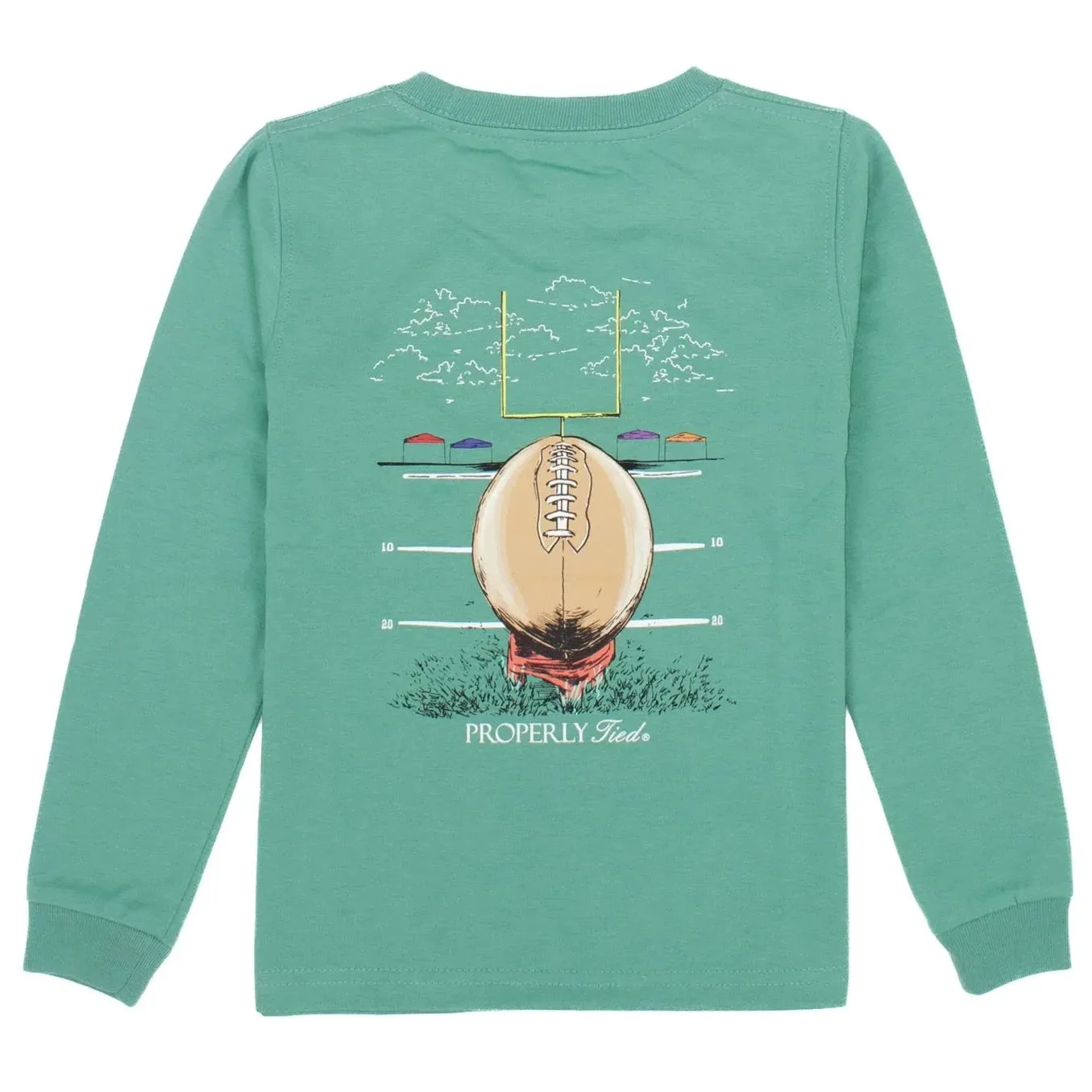 Properly Tied LD Field Day L/S Tee in Ivy