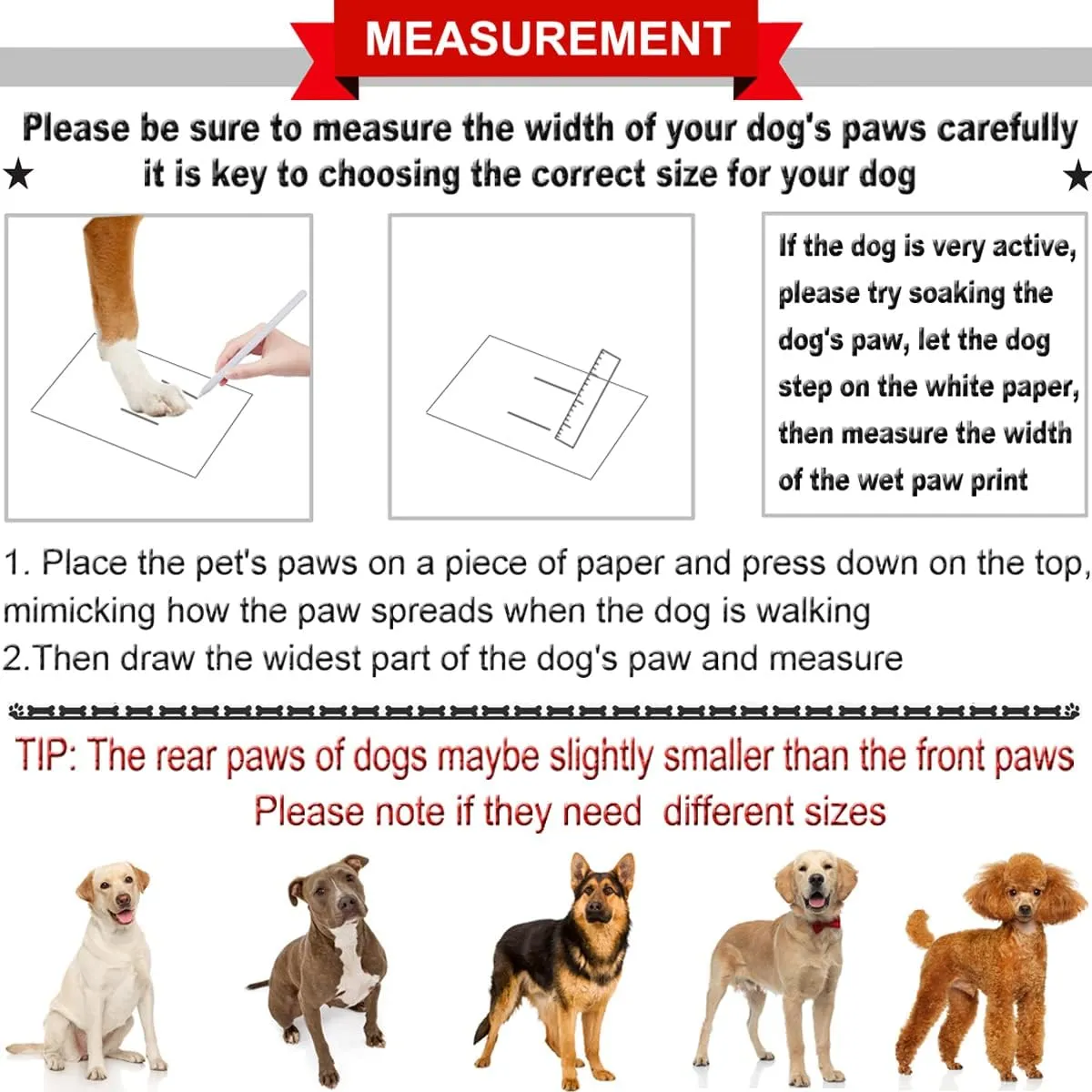 QUMY 4PCS Dog Boots for Large Dogs, Medium Dog Shoes & Paw Protectors for Hot Pavement, Summer Heat Protection, Mesh Breathable Nonslip Dog Booties for Hardfloors, Walking Running Hiking Black Size 4