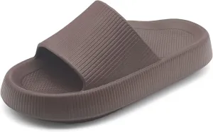 rosyclo Arch Support Slides for Women and Men, Cloud Recovery Sandals Pillow Plantar Fasciitis Slippers, Pain Relief Cushion Cozy Thick Sole Indoor and Outdoor