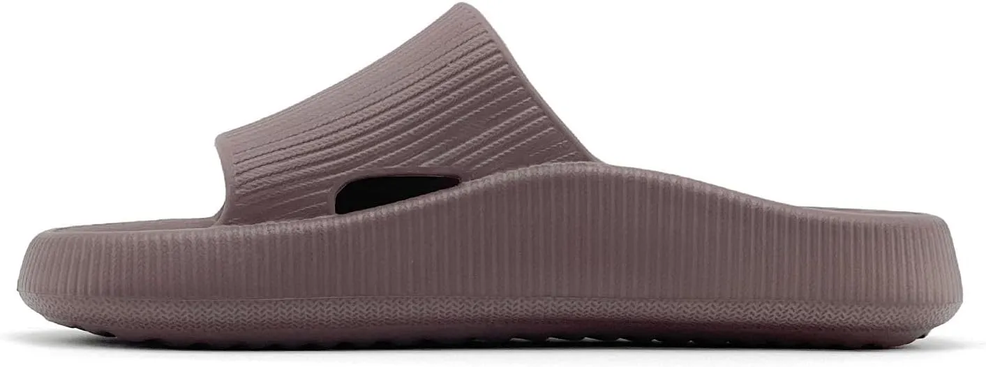 rosyclo Arch Support Slides for Women and Men, Cloud Recovery Sandals Pillow Plantar Fasciitis Slippers, Pain Relief Cushion Cozy Thick Sole Indoor and Outdoor
