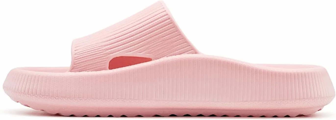 rosyclo Arch Support Slides for Women and Men, Cloud Recovery Sandals Pillow Plantar Fasciitis Slippers, Pain Relief Cushion Cozy Thick Sole Indoor and Outdoor