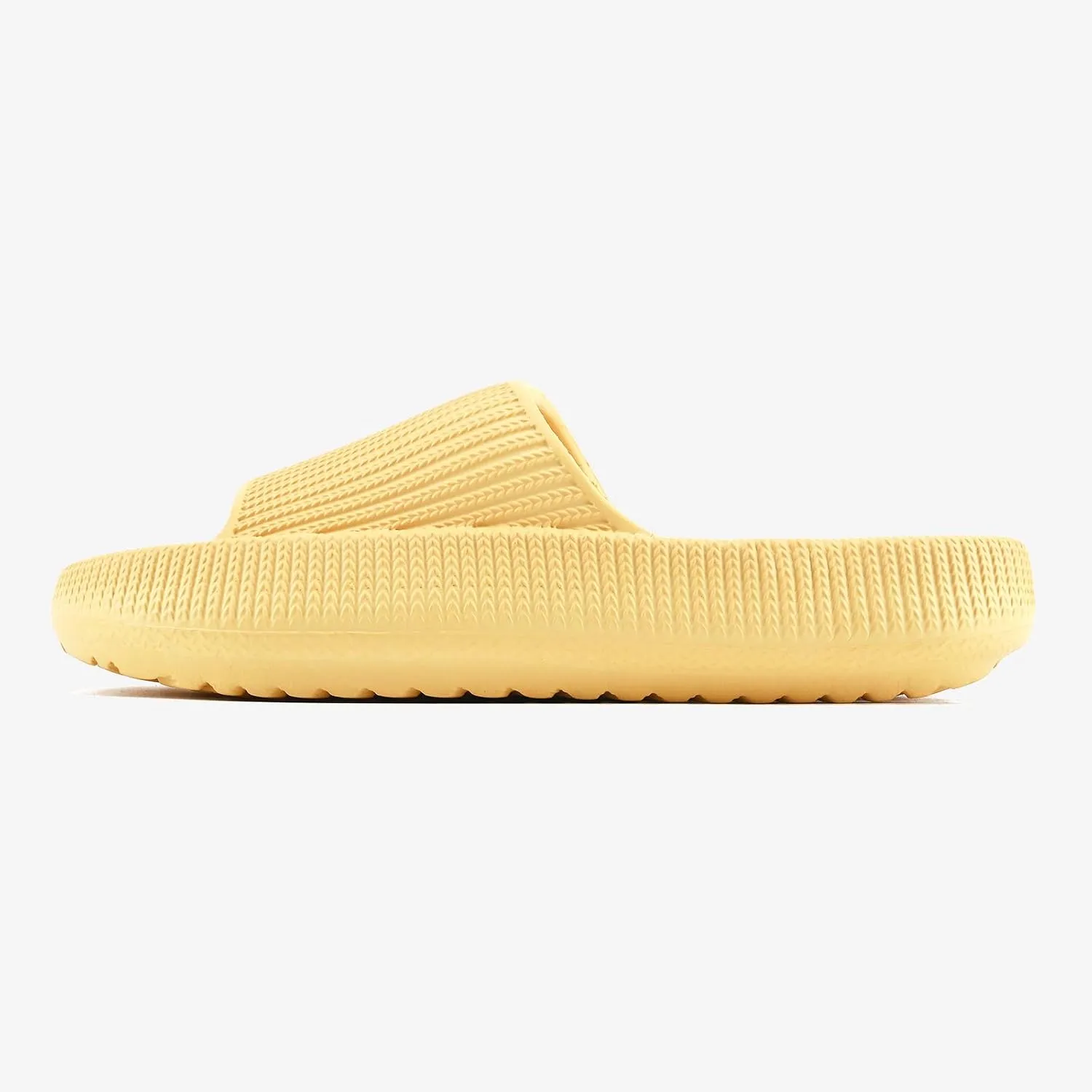 rosyclo Cloud Slides for Kids, Toddler Pillow Slippers Shower Bathroom Non-Slip Open Toe Super Soft Comfy Thick Sole Cozy Boys Girls Home House Cloud Cushion Slide Sandals for Indoor Outdoor Shoes