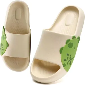 Sandals for Girls and Boys,Mens Slippers Sandals for Women,EVA Anti-Slip Indoor & Outdoor Kids Slippers Smile Face Open Toe Spa Bath Pool Gym House Casual Shower Shoes