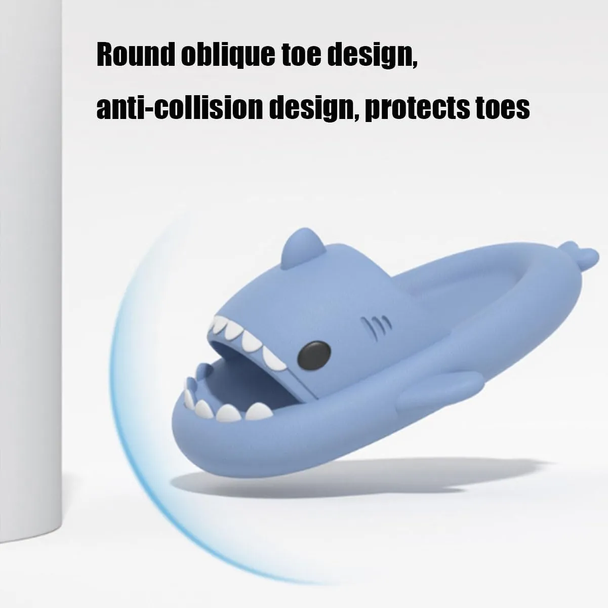 Shark Slides For Women Men, Shark Cloud Slippers, Cartoon Fashion Anti-Slip Shark Sandals For Adults Boys Youth