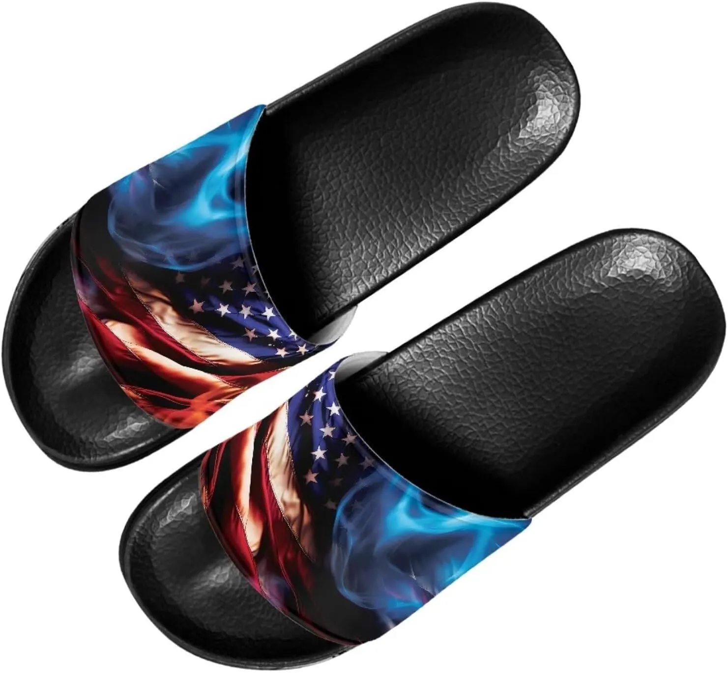 Slides for Women Men Pillow Slippers Non-Slip Bathroom Shower Sandals Soft EVA Sole Indoor and Outdoor Slides